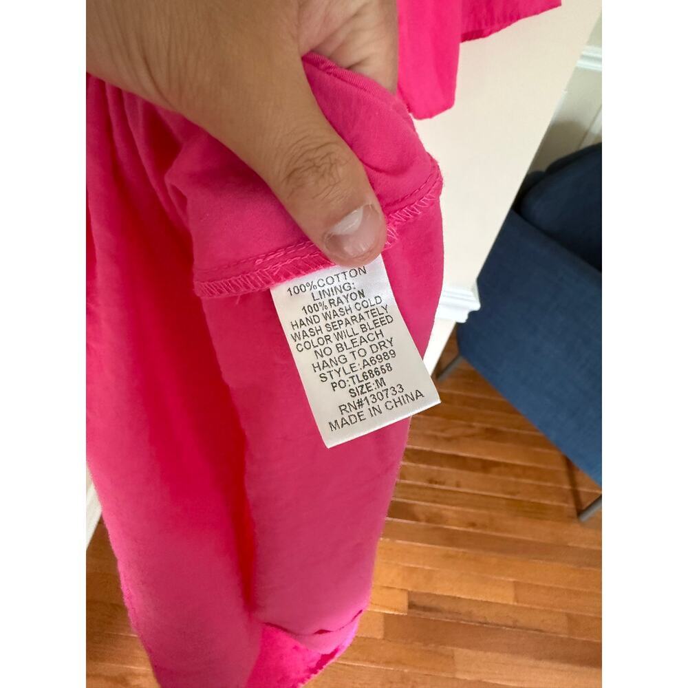 umgee | Vacation V-Neck O-Ring Detail Cutouts  Flowy Summer Preppy Maxi Dress - Picture 7 of 10